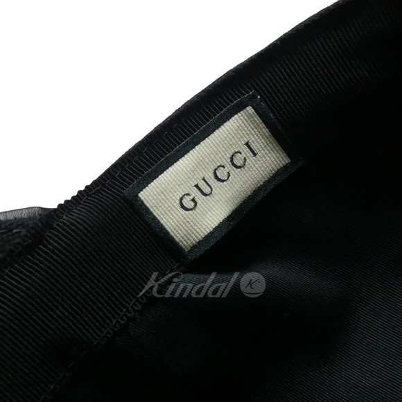Gucci Interlocking G Sherry Line Baseball Cap Black - Picture 8 of 11